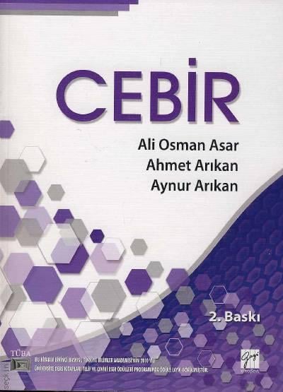 Cebir Ali Osman Asar, Ahmet Arıkan, Aynur Arıkan  - Kitap