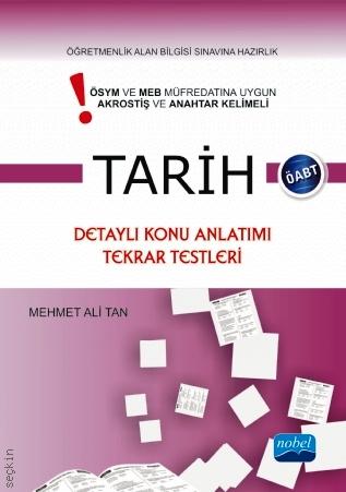 Öğretmenlik Alan Bilgisi - Tarih Mehmet Ali Tan