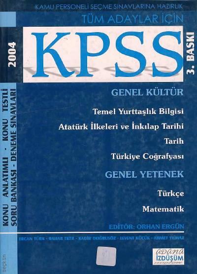 KPSS Genel Kültür Genel Yetenek Orhan Ergün