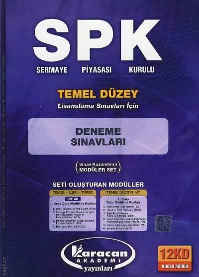 Lisanslama Sınavları İçin SPK Temel Düzey (Modüler Set) Kolektif  - Kitap