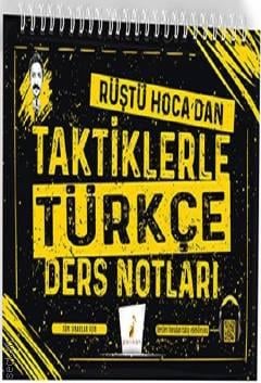 Tüm Sınavlar İçin  Rüştü Hocadan Taktiklerle Türkçe Ders Notları Rüştü Bayındır  - Kitap