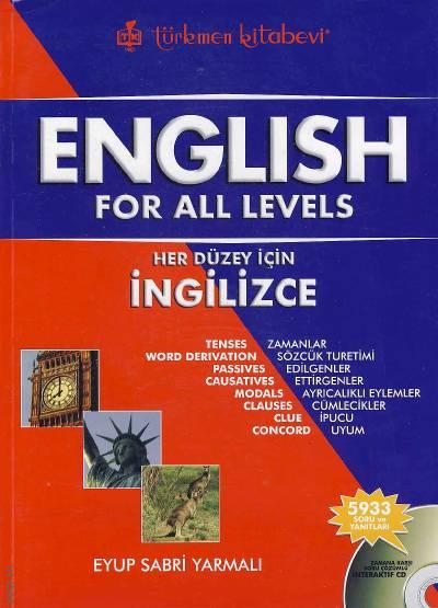 English For All Levels Her Düzey için İngilizce Eyüp Sabri Yarmalı  - Kitap