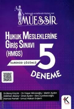 Müessir Hukuk Mesleklerine Giriş Sınavı (HMGS) 5 Deneme