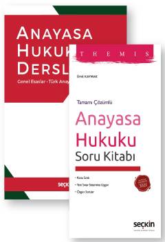 Anayasa Hukuku  Dersleri ve Themis Soru Kitabı Seti Abdurrahman Eren, Ümit Kaymak