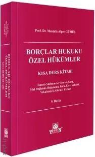 Borçlar Hukuku Özel Hükümler Kısa Ders Kitabı