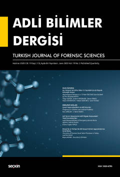 Adli Bilimler Dergisi – Cilt:19 Sayı:2 Haziran 2020 Prof. Dr. İ. Hamit Hancı 