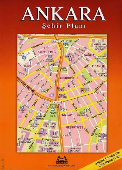 Ankara Şehir Planı Yazar Belirtilmemiş