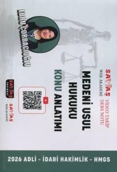 Medeni Usul Hukuku Konu Anlatımı