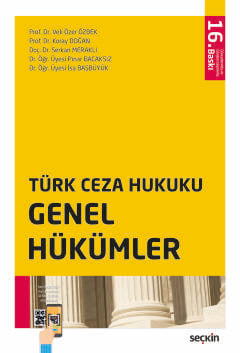 Türk Ceza Hukuku Genel Hükümler
