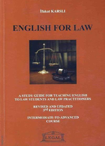 English for Law İfakat Karslı  - Kitap