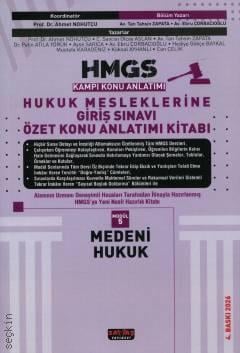 HMGS Kampı Özet Konu Anlatımı Medeni Hukuk Prof. Dr. Ahmet Nohutçu, Av. Tan Tahsin Zapata, Av. Ebru Çorbacıoğlu  - Kitap