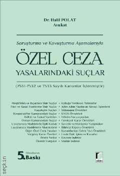 Özel Ceza Yasalarındaki Suçlar