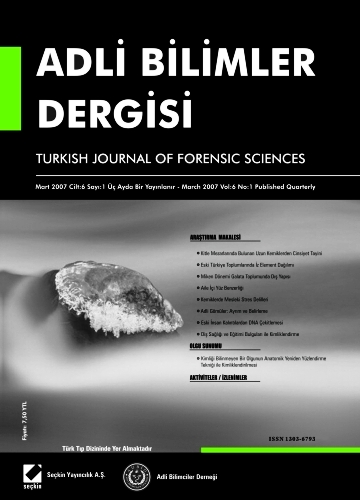Adli Bilimler Dergisi – Cilt:6 Sayı:1 Mart 2007 Prof. Dr. İ. Hamit Hancı 