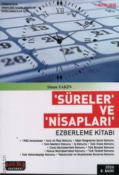 Süreler ve Nisapları Ezberleme Kitabı Sinan Sakin  - Kitap