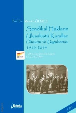 Sendikal Hakların Ulusalüstü Kuralları Cilt:1 Oluşumu ve Uygulanması, 1919–2014 Prof. Dr. Mesut Gülmez  - Kitap