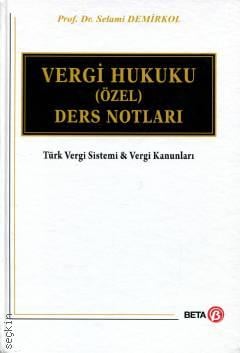 Vergi Hukuku (Özel) Ders Notları