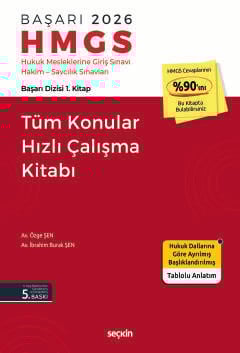 BAŞARI – HMGS Tüm Konular Hızlı Çalışma Kitabı
