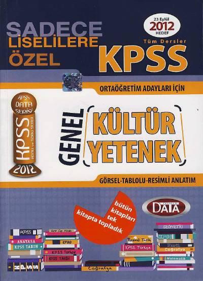 KPSS Genel Kültür Genel Yetenek (Liselilere Özel) Turgut Meşe  - Kitap