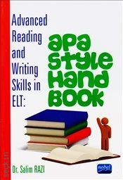 Advanced Reading and Writing Skills in ELT Apa Style Hand Book Dr. Salim Razı  - Kitap