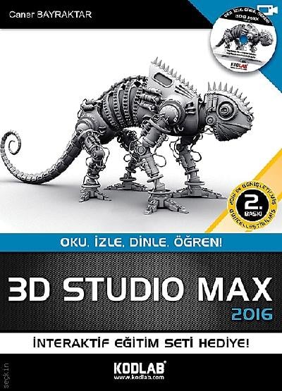 3D Studio Max 2015 Caner Bayraktar  - Kitap
