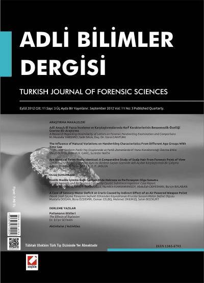 Adli Bilimler Dergisi – Cilt:11 Sayı:3 Eylül 2012 Prof. Dr. İ. Hamit Hancı 