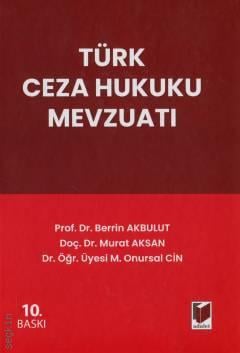 Türk Ceza Hukuku Mevzuatı