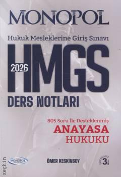 HMGS Ders Notları Anayasa Hukuku Ömer Keskinsoy  - Kitap