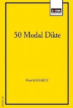 50 Modal Dikte Mert Karabey  - Kitap
