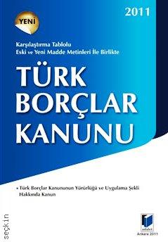 Yeni Türk Borçlar Kanunu Yazar Belirtilmemiş