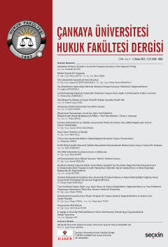 Çankaya Üniversitesi Hukuk Fakültesi Dergisi Cilt:6 Sayı:1 Nisan 2021 Prof. Dr. Cemal Oğuz 