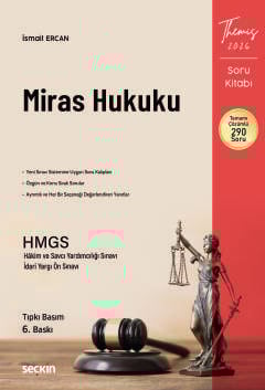 THEMIS – Miras Hukuku Soru Kitabı Tıpkı Basım İsmail Ercan  - Kitap
