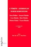 XI. Türkiye – Azerbaycan Hukuk Sempozyumu Yazar Belirtilmemiş  - Kitap