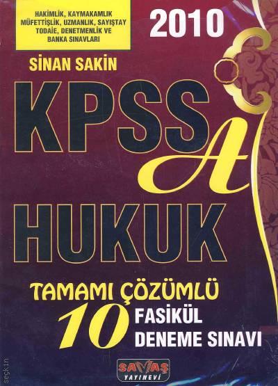 KPSS A Grubu Hukuk (Fasikül) Sinan Sakin  - Kitap