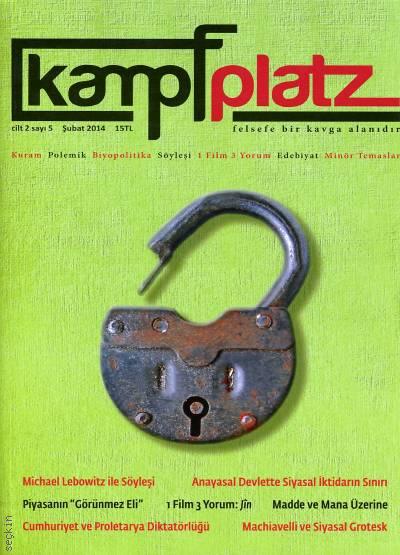 Kampfplatz – 5 (Cilt:2 Sayı:5 Şubat 2014) Kolektif  - Kitap