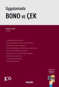 Uygulamada Bono ve Çek Kerem İlgün  - Kitap