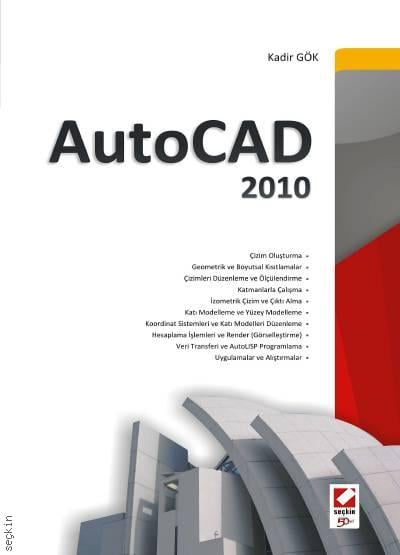 AutoCAD 2010 Kadir Gök  - Kitap