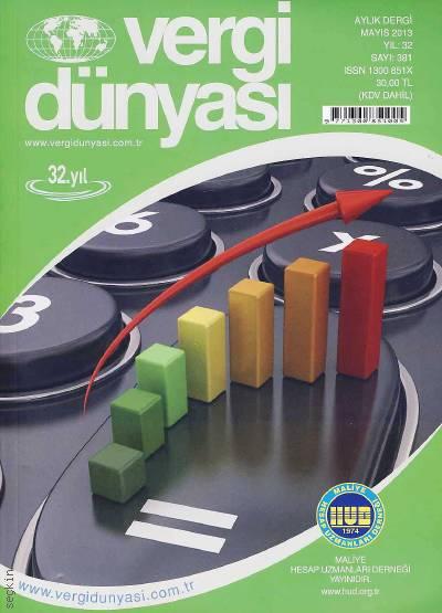 Vergi Dünyası Dergisi Mayıs 2013 Abdülkadir Benli