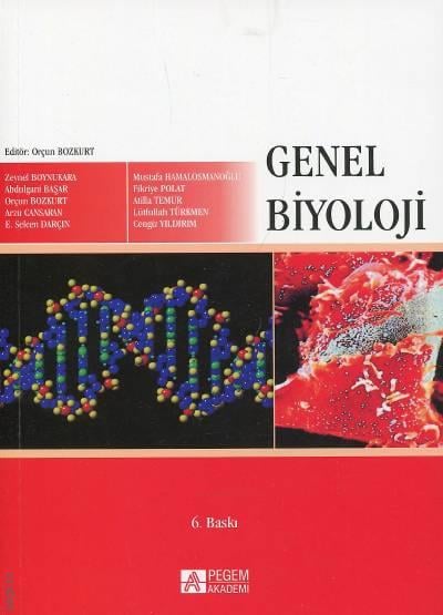 Genel Biyoloji Doç. Dr. Orçun Bozkurt  - Kitap