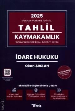 TAHLİL Kaymakamlık İdare Hukuku Konu Anlatımı  Okan Arslan