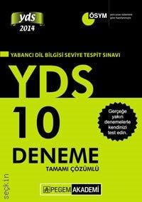 YDS Tamamı Çözümlü 10 Deneme Komisyon  - Kitap