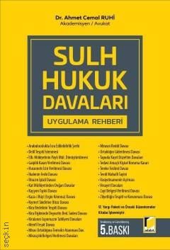 Sulh Hukuk Davaları Uygulama Rehberi Av. Dr. Ahmet Cemal Ruhi  - Kitap