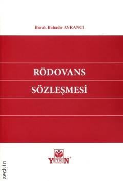 Rödovans Sözleşmesi Burak Bahadır Ayrancı  - Kitap