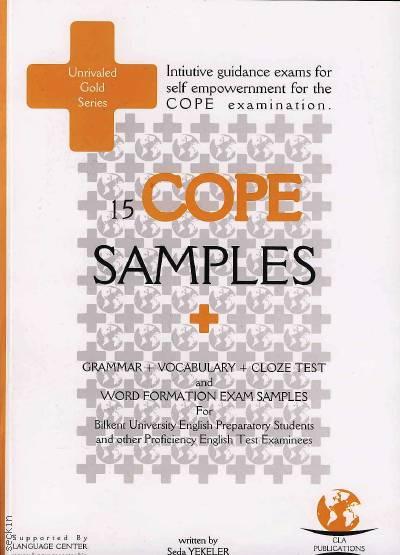 15 COPE Samples + Grammar, Vocabulary Coleze Test and Word Formation Exam Samples Seda Yekeler  - Kitap