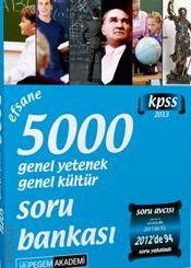 KPSS Genel Yetenek – Genel Kültür 5000 Soru Bankası 