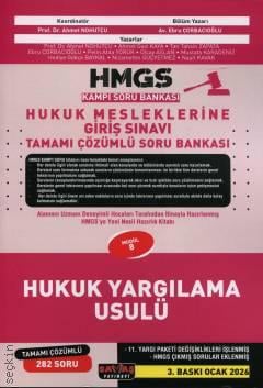 HMGS Kampı Hukuk Yargılama Usulü Soru Bankası Modül 8 Prof. Dr. Ahmet Nohutçu  - Kitap
