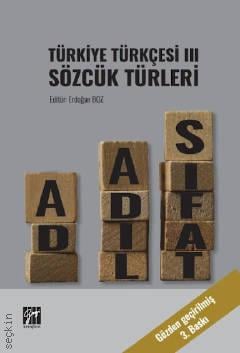 Türkiye Türkçesi III – Sözcük Türleri