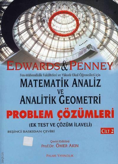 Matematik Analiz ve Analitik Geometri Problem Çözümleri Prof. Dr. Ömer Akın  - Kitap