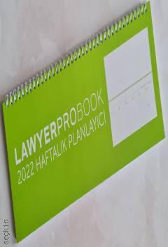 Lawyer Probook Masa Takvimi (12 Aylık ) Küçük  12×34 cm 12 aylık (56 yaprak) Lawyer Ajanda 