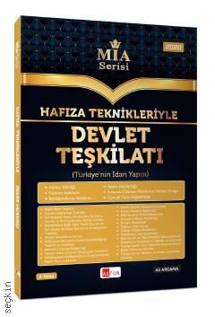 Mia Serisi Hafiza Teknikleriyle Devlet Teşkilatı (Türkiye'nin İdari Yapısı) Ali Argama  - Kitap