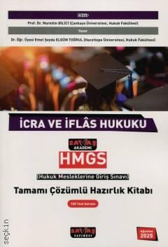 HMGS İcra ve İflas Hukuku – Tamamı Çözümlü Hazırlık Kitabı